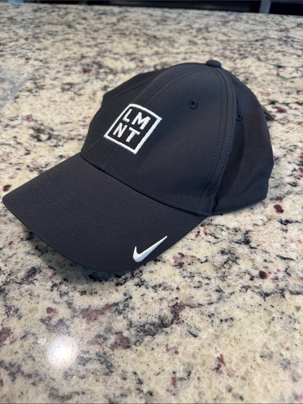 Nike Black Cap with White LMNT Patch